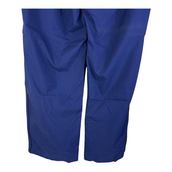 Vintage NIKE Pants Men XL Blue Lined Windbreaker Track Embroidered Straight Mesh - Picture 7 of 14